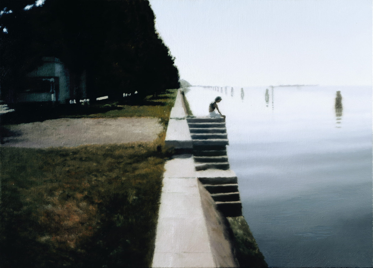 gerhard richter, venedig (treppe) [venezia (staircase)], 1985 (cr 586-3) © the art institute of chicago. dar edlis neeson collection, © gerhard richter 2025